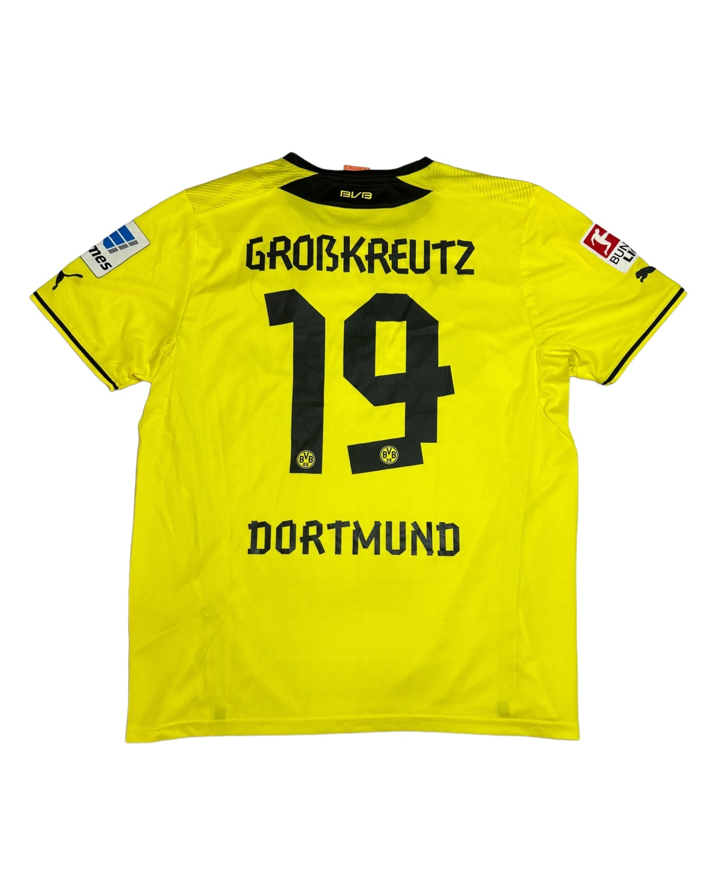 2013/14 Borussia Dortmund Grobkeutz Home Football Jersey Men’s XL