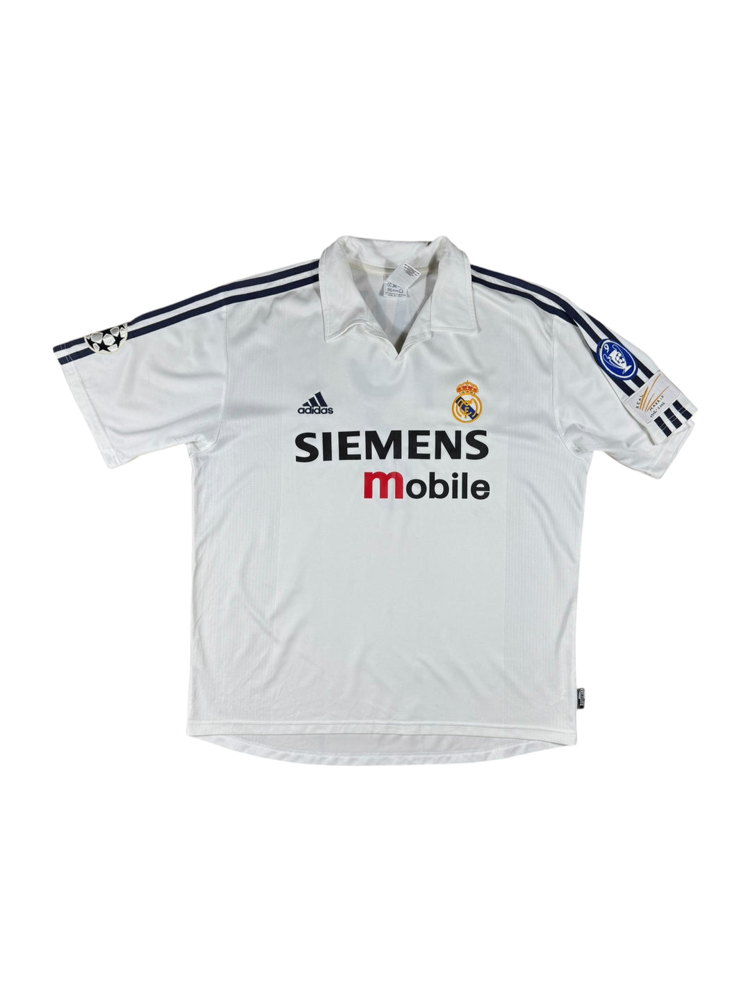 2002/03 Real Madrid Adidas Home Football Shirt #7 RAUL - 8/10 - (XL)