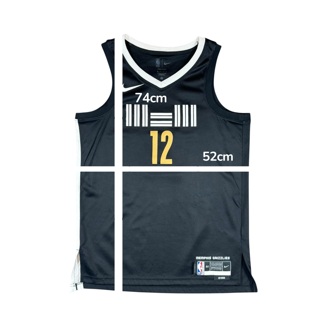2023-24 Memphis Grizzlies Nike City Basketball Jersey #12 MORANT - 8/10 - (M)