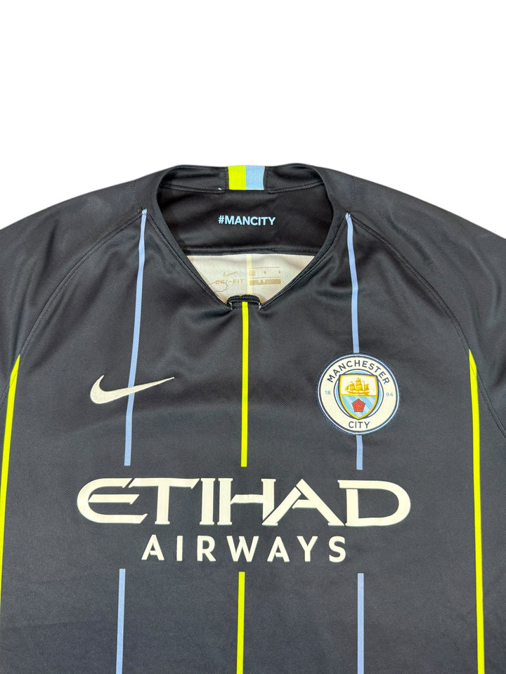 2018/19 Manchester City Nike Away Football Shirt - 8/10 - (L)