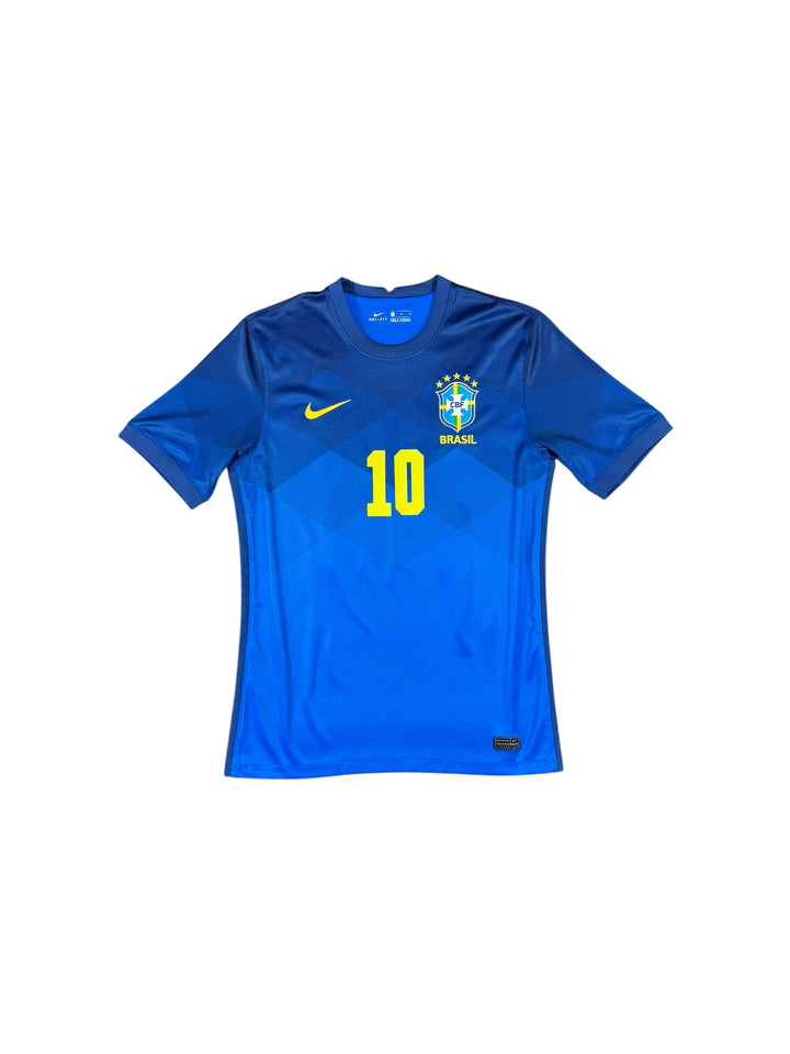 2020-21 Brasil Nike Away Shirt #10 NEYMAR JR - 9/10 - (L)