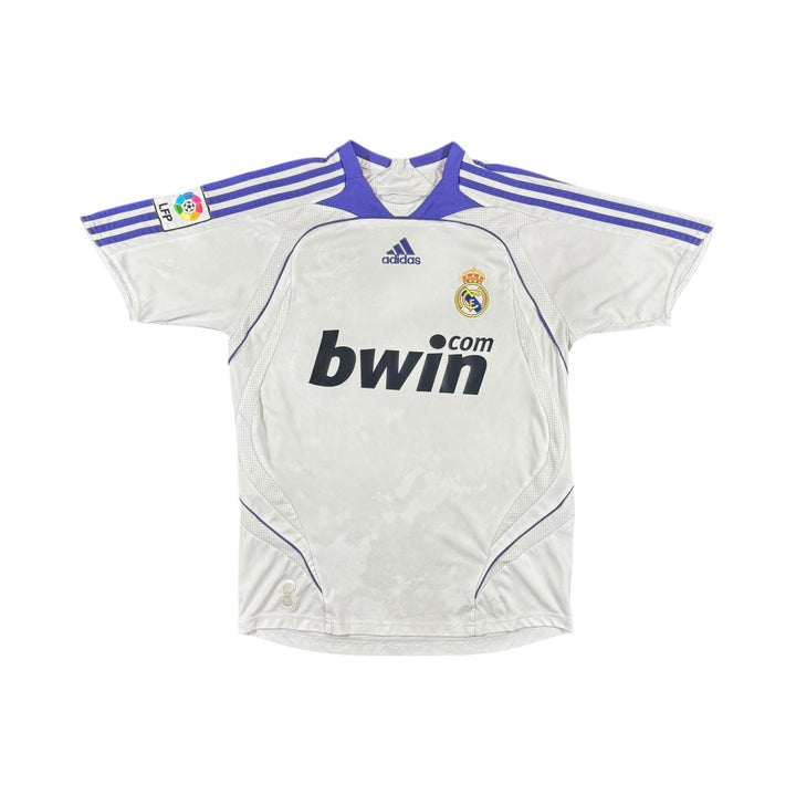 2007-08 Real Madrid Adidas Home Shirt #7 RAUL - 7/10 - (13-14 Years)