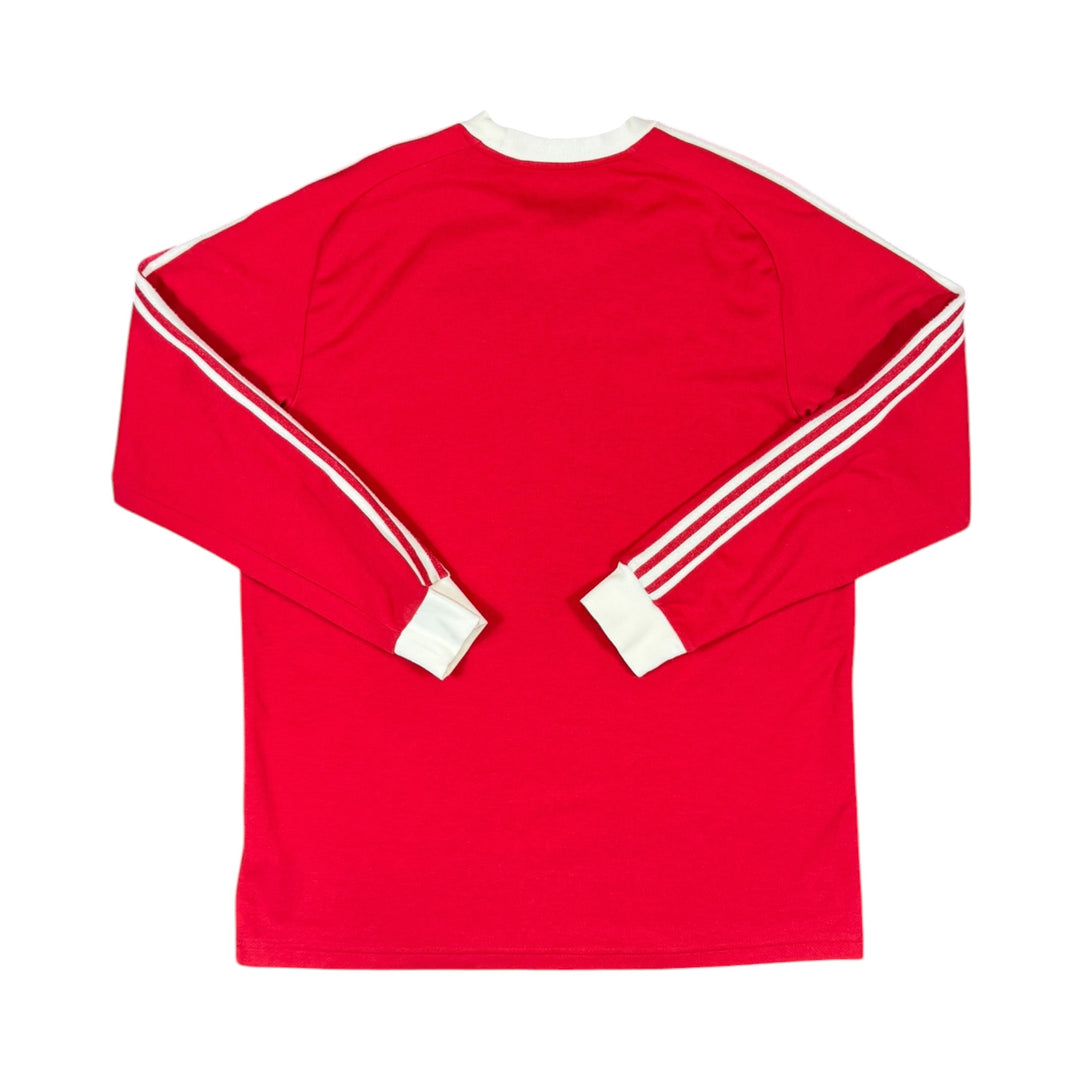 2020-21 Manchester United Adidas L/S Icons Cotton Shirt - 8/10 - (XL)