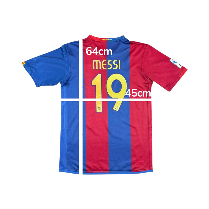 2006-07 Barcelona Nike Home Shirt #19 MESSI - 9/10 - (15-16 Years)