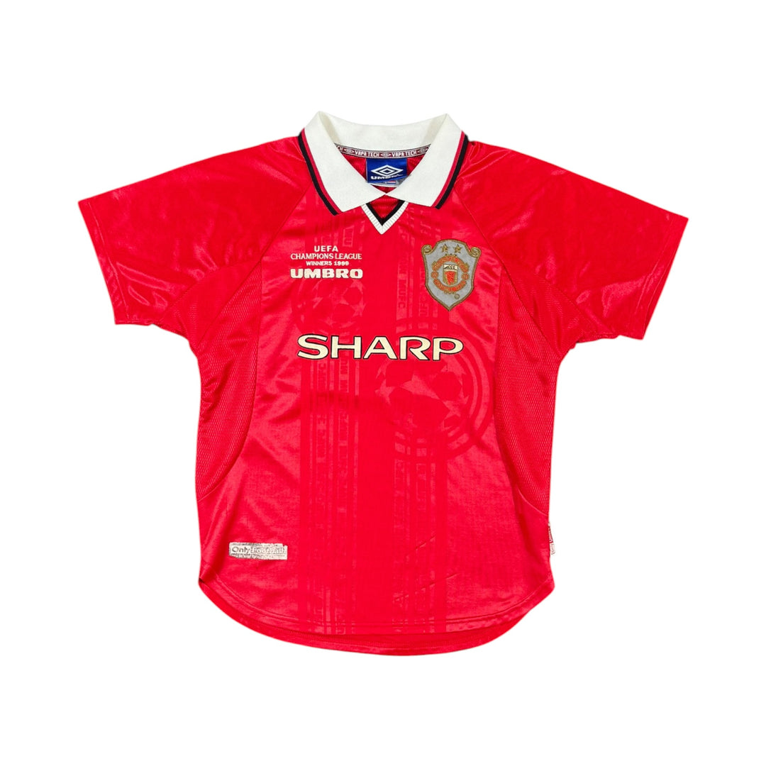 1999-00 Manchester United 'CL Winner' Shirt - 8/10 - (XS)