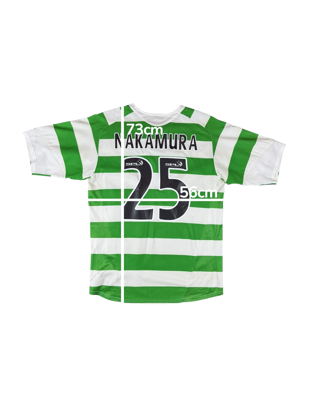2005/06 Celtic Nike T90 Home Shirt #25 NAKAMURA - 8/10 - (M)