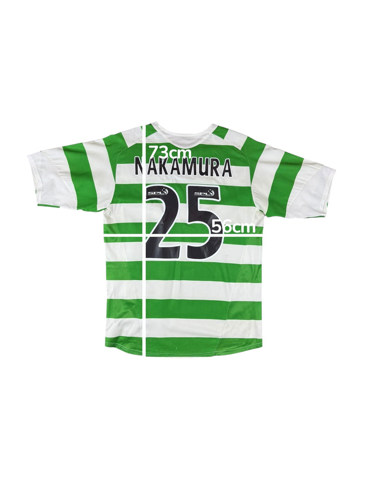 2005/06 Celtic Nike T90 Home Shirt #25 NAKAMURA - 8/10 - (M)