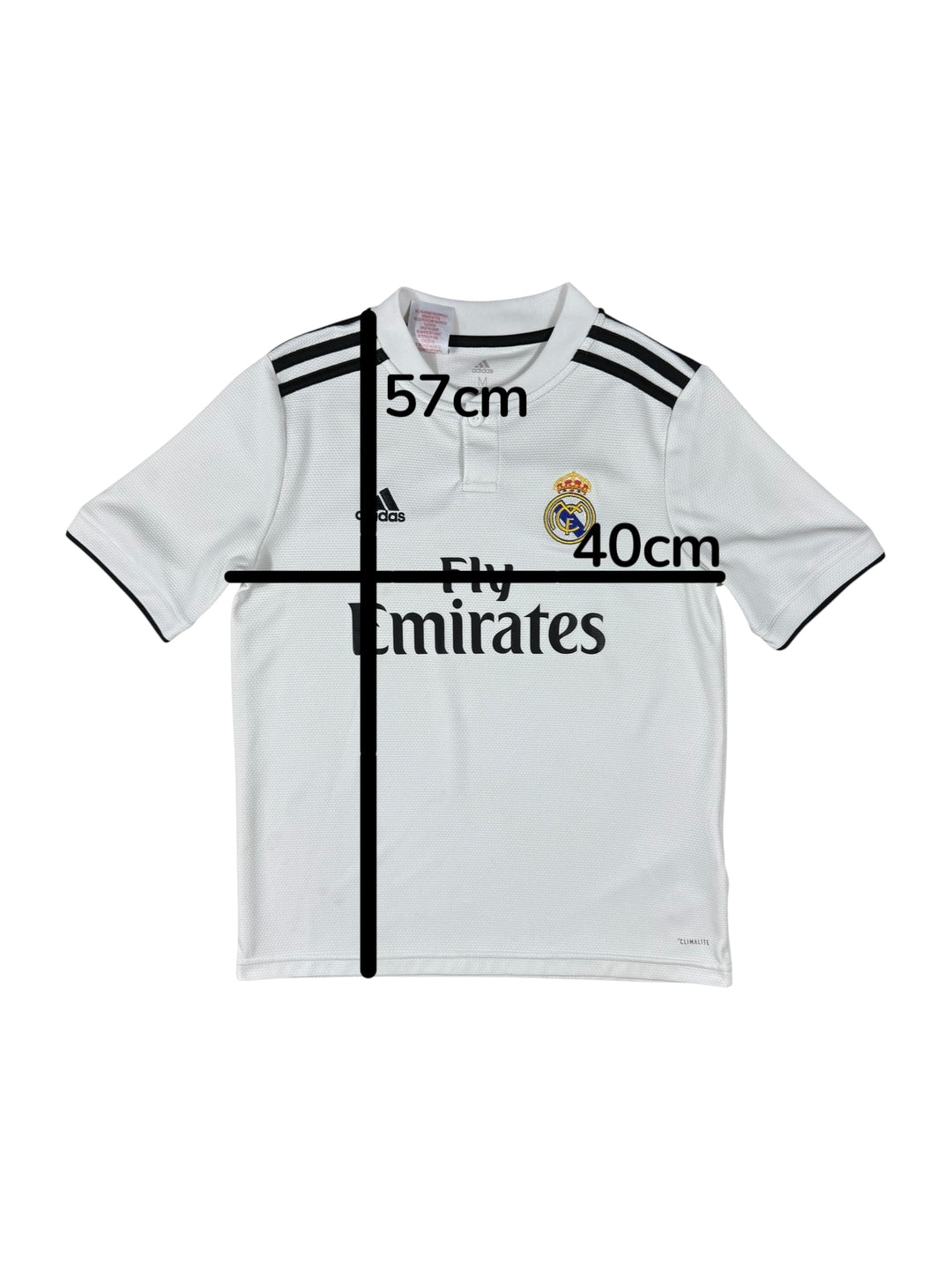 2018/19 Real Madrid Home Shirt - 9/10 - (11-12 Years)