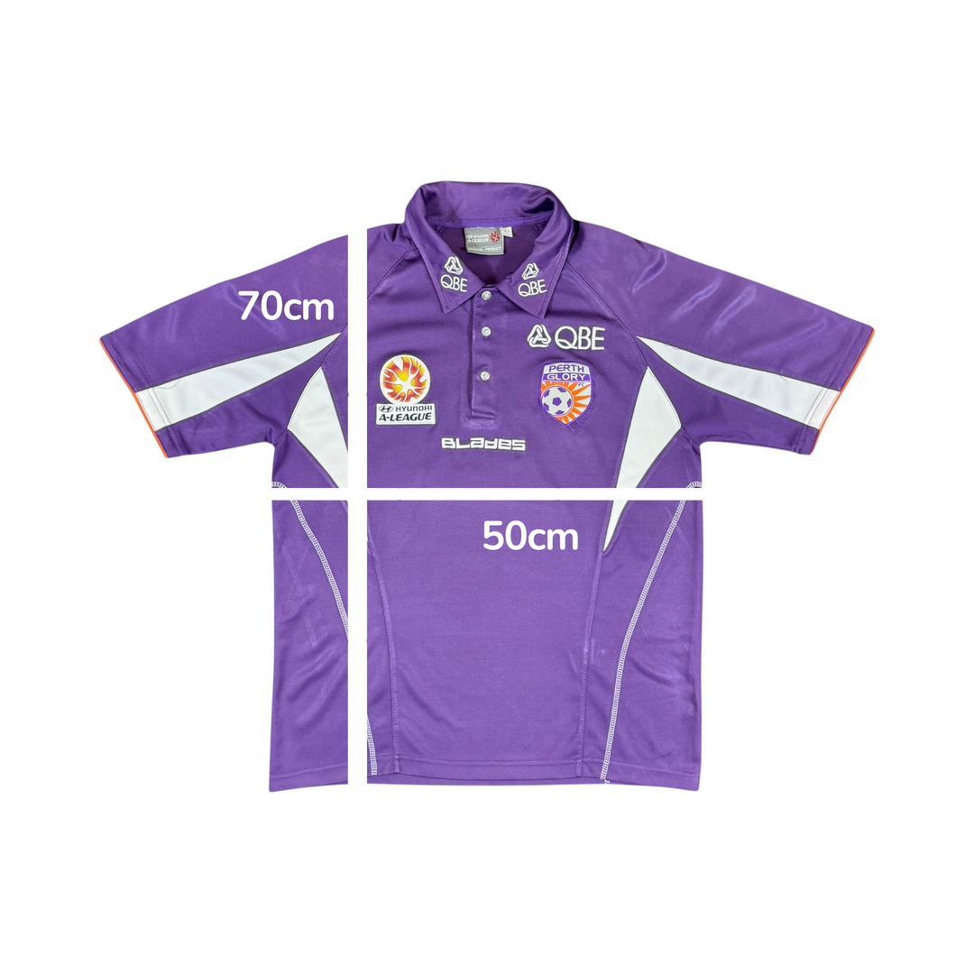 2006-07 Perth Glory Training Polo Shirt - 7/10 - (L)