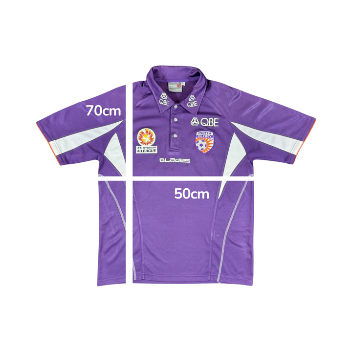 2006-07 Perth Glory Training Polo Shirt - 7/10 - (L)