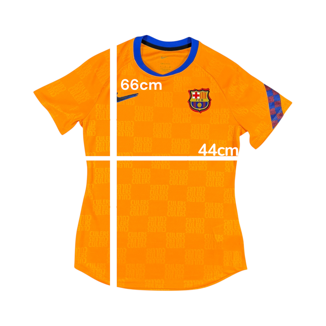 2021-22 Barcelona Nike Pre-Match Shirt Brand New Womens (S)