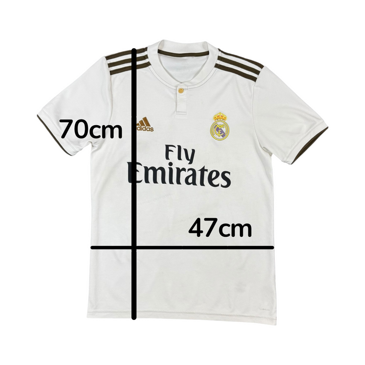 2018-19 Real Madrid Home Shirt - 6/10 - (S)