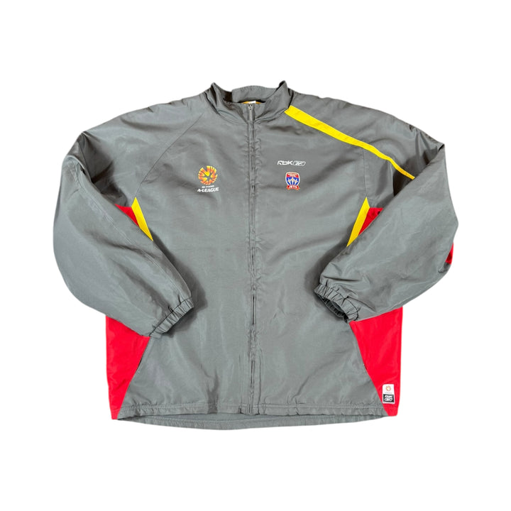 2006-07 Newcastle Jets Reebok Padded Staff Jacket - 8/10 - (2XL)