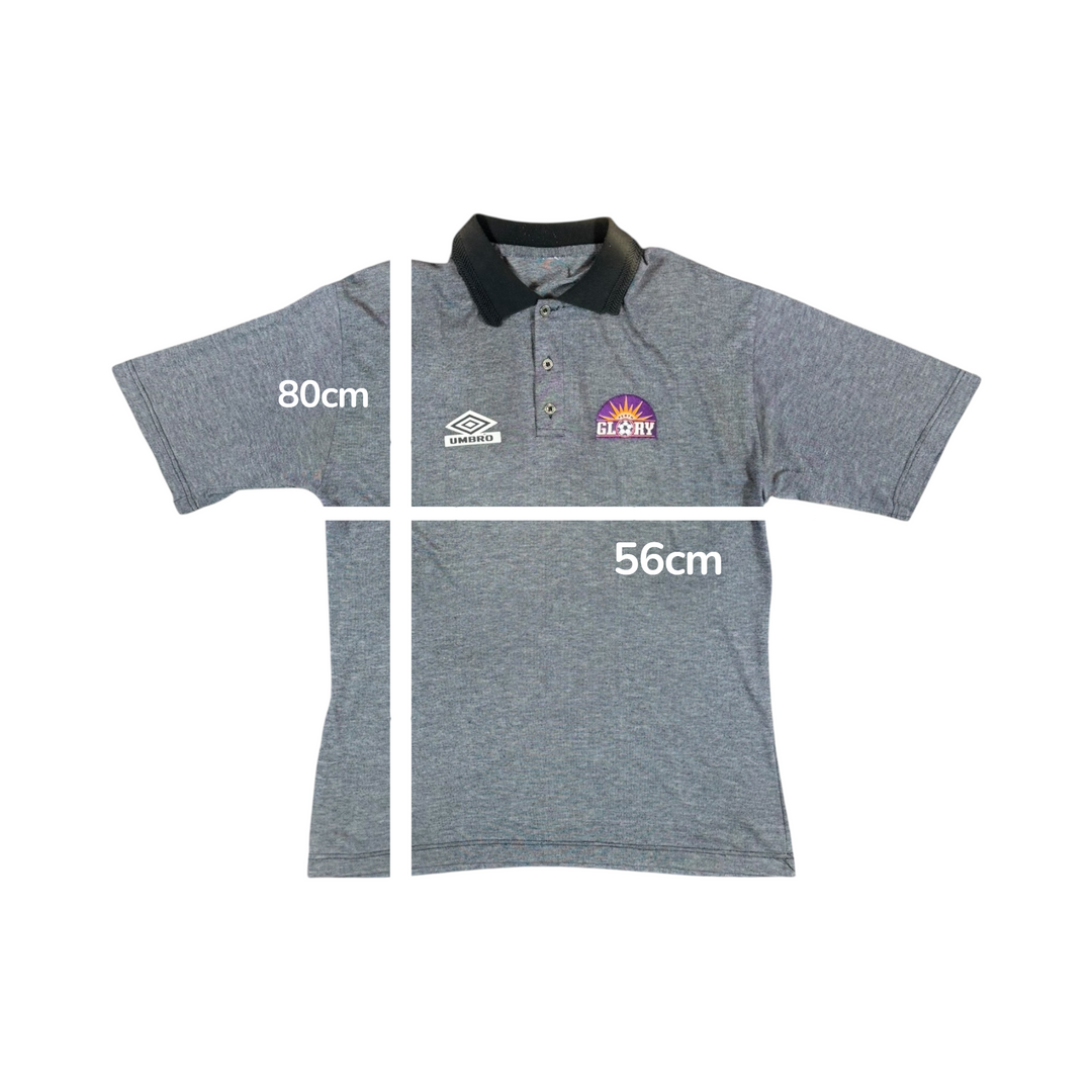 1998-99 Perth Glory Umbro Polo Shirt - 7/10 - (2XL)