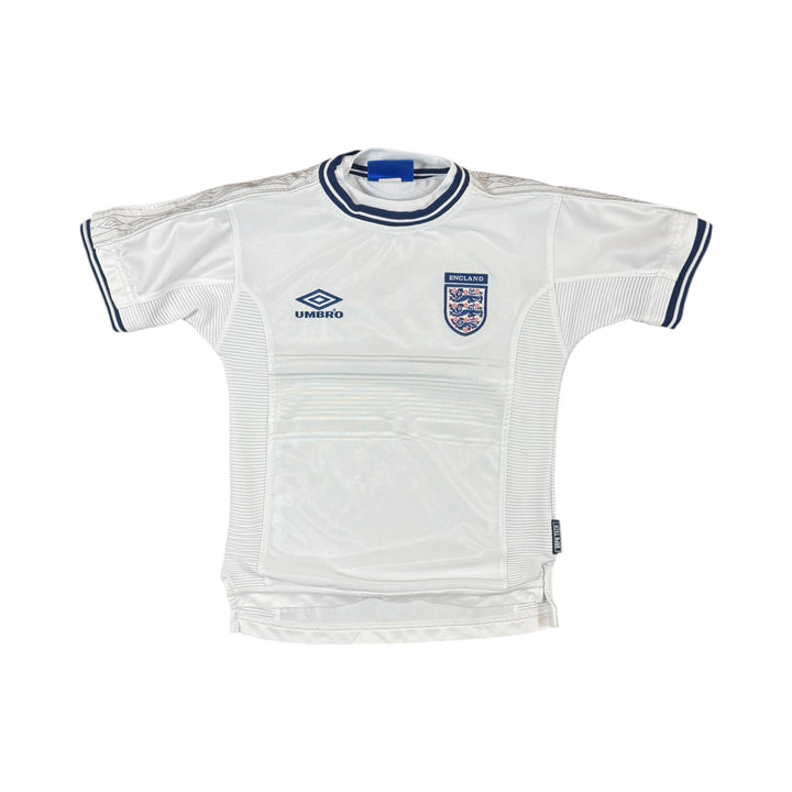 1999-00 England Home Shirt - 8/10 - (8-9 Years)