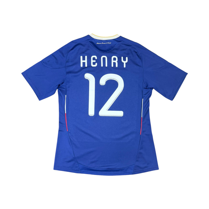 2009-10 France Adidas Home Shirt HENRY #12 - 9/10 - (L)