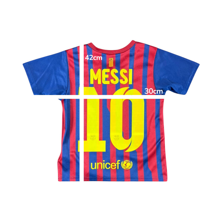 2011-12 Barcelona Nike Home Shirt #10 MESSI - 8/10 - (3-4 Years)