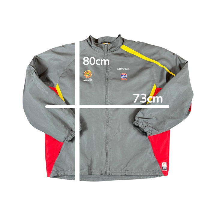 2006-07 Newcastle Jets Reebok Padded Staff Jacket - 8/10 - (2XL)