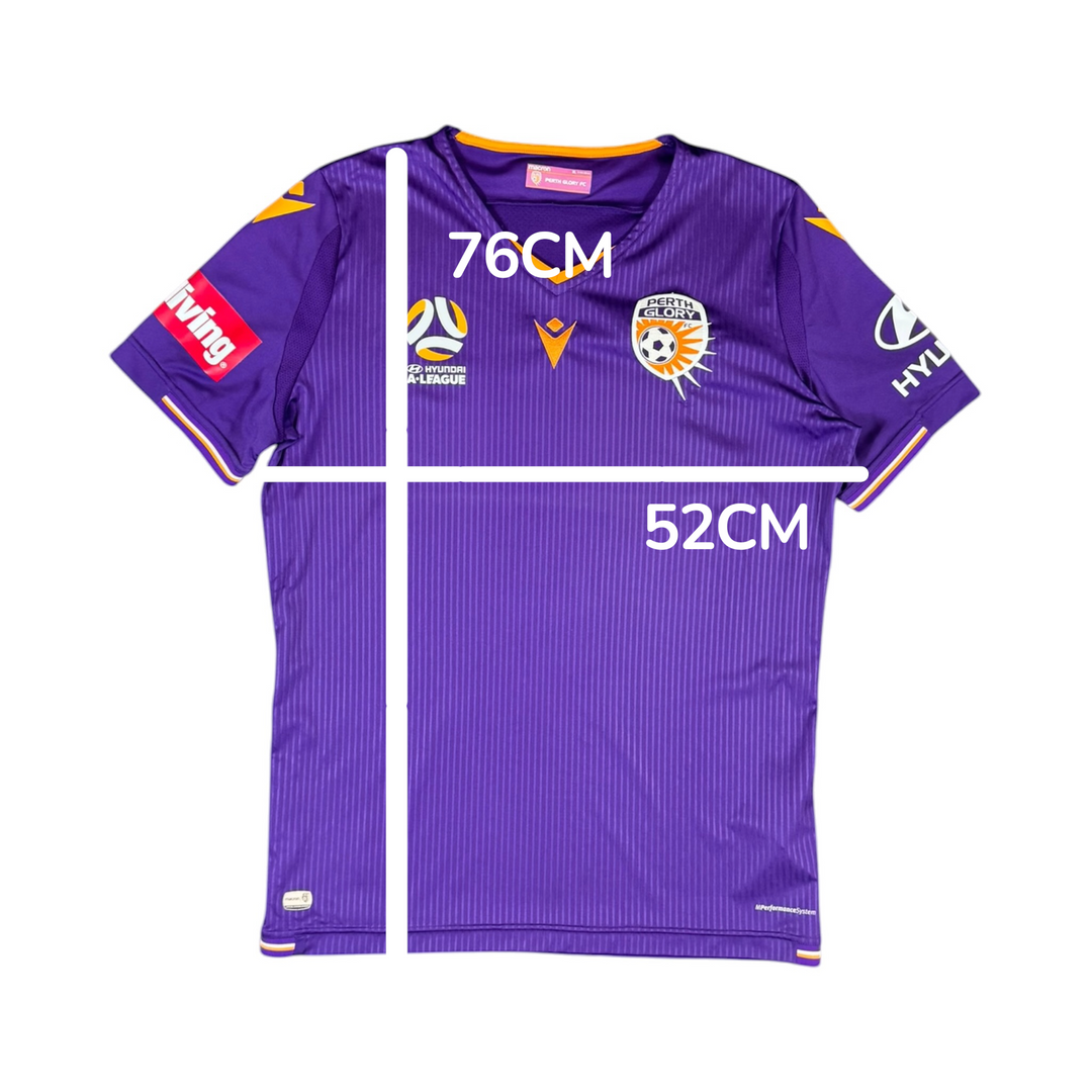 2019-20 Perth Glory Home Shirt - 8/10 - (XL)
