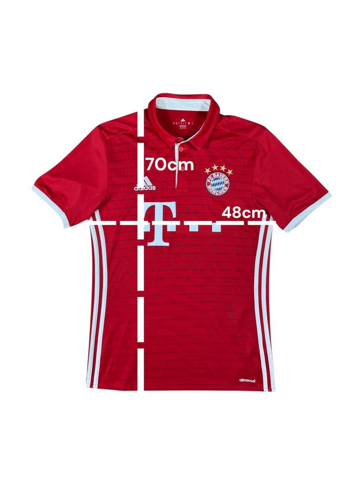 2016/17 Bayern Munich Adidas Home Football Shirt - 9/10 - (S)