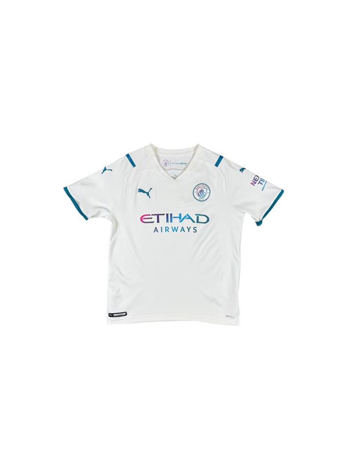 2021-22 Manchester City Puma Third Shirt - 9/10 - (11-12 Years)