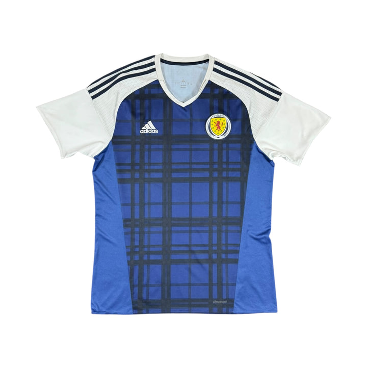 2016-17 Scotland Adidas Home Shirt - 9/10 - (L)