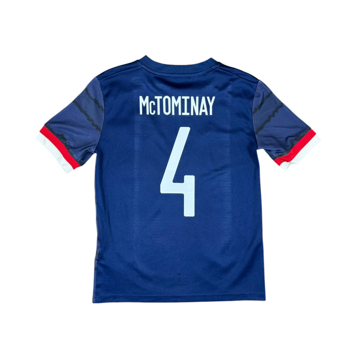2020-22 Scotland Adidas Home Shirt MCTOMINAY - 8/10 - (9-10 Years)