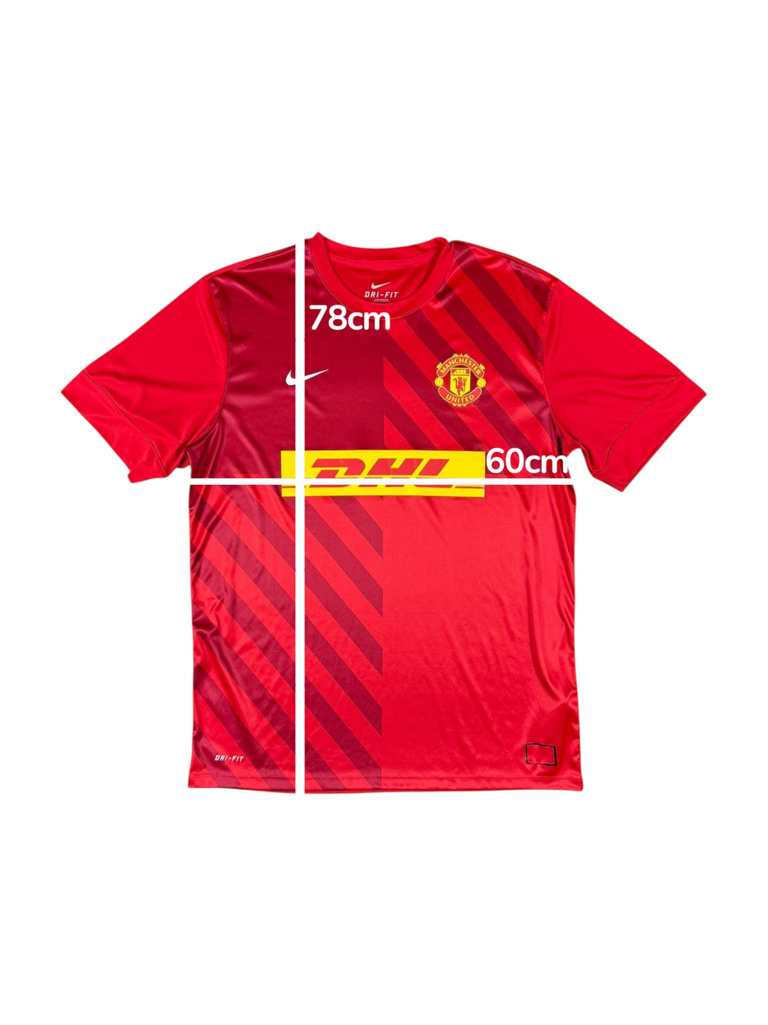 2012/13 Manchester United Nike Training Shirt - 8/10 - (XL)