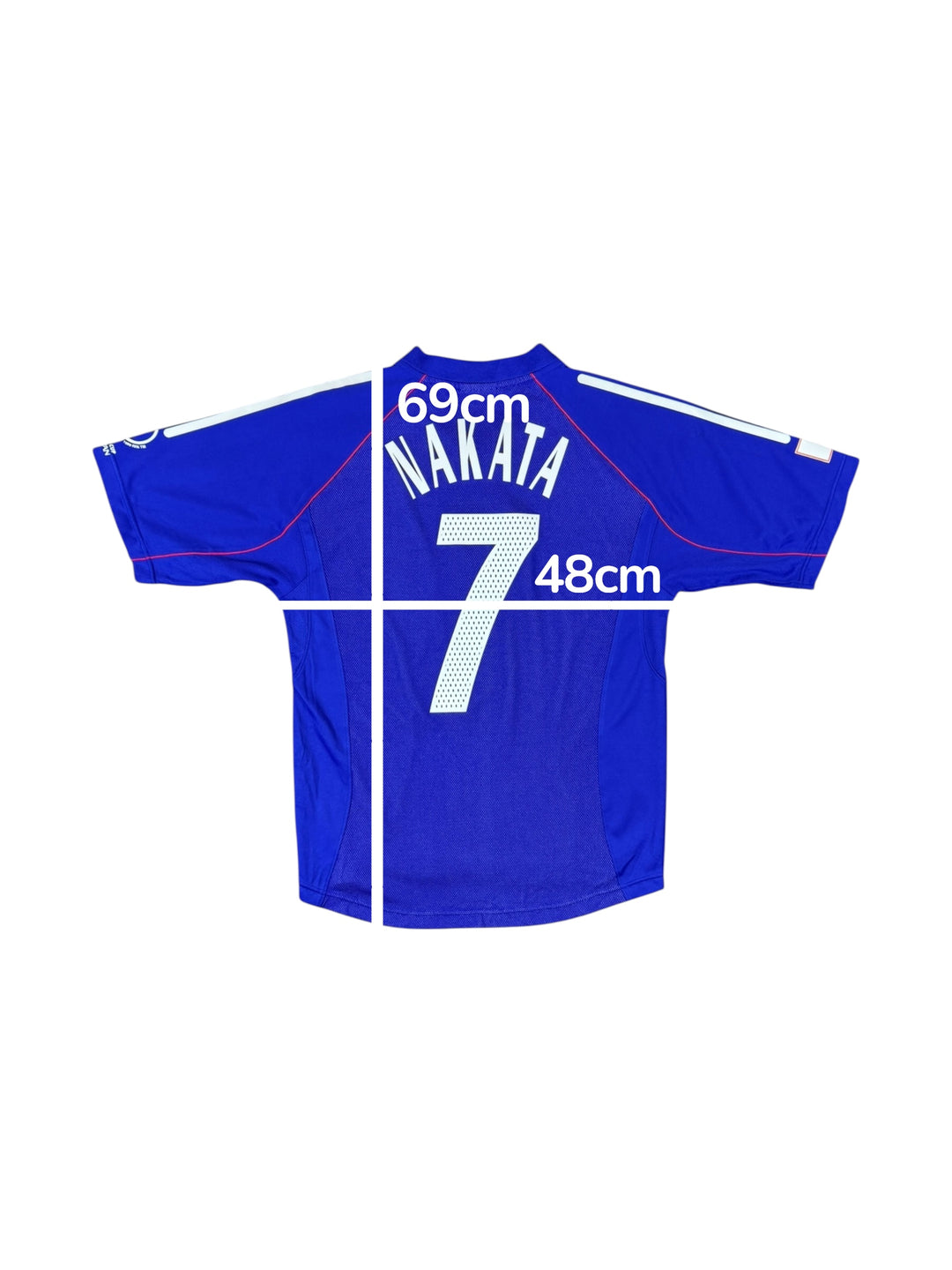 2002-04 Japan Adidas Home Shirt #7 NAKATA - 9/10 - (S)