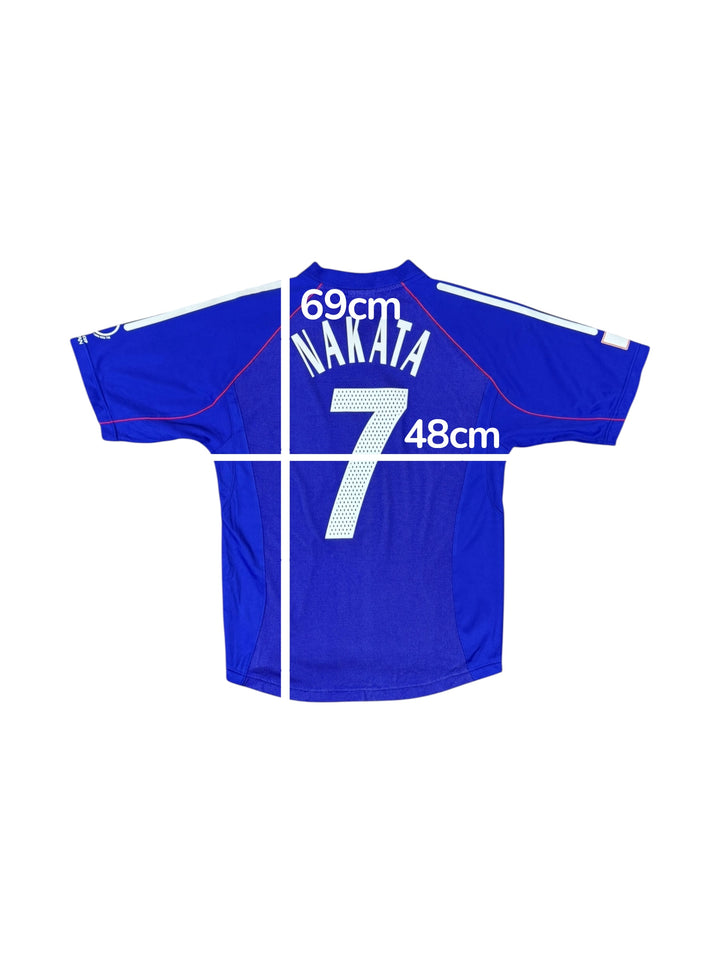 2002-04 Japan Adidas Home Shirt #7 NAKATA - 9/10 - (S)