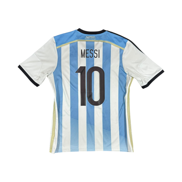 2014 Argentina Adidas Home Shirt #10 MESSI - 7/10 - (L)