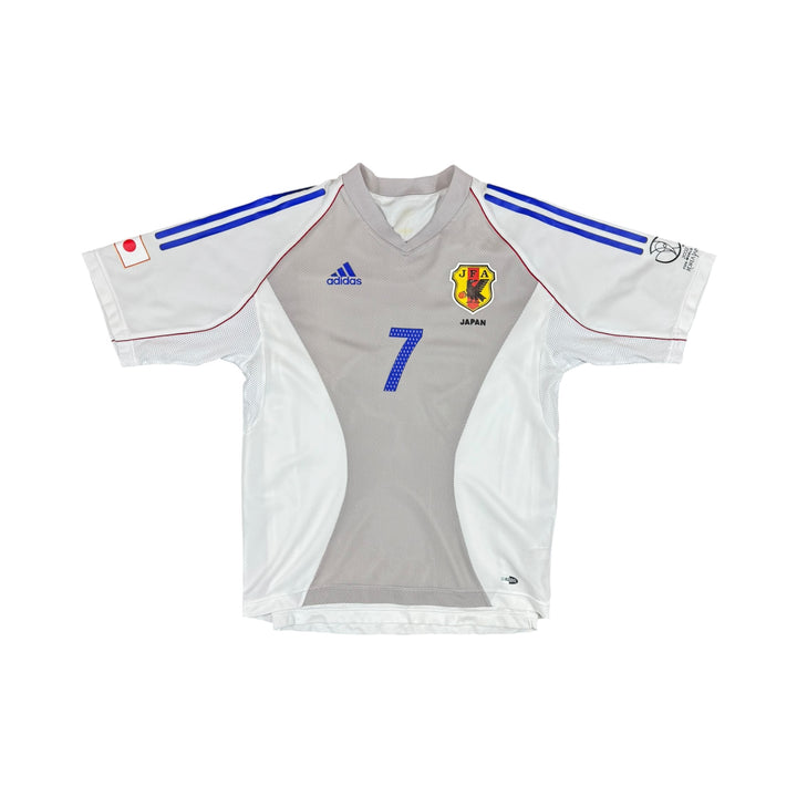 2002 Japan Adidas Away Shirt Player Authentic #7 NAKATA - 8/10 - (M)