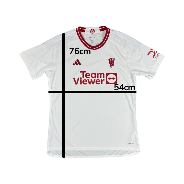 2023-24 Manchester United Adidas Third Shirt - 7/10 - (L)
