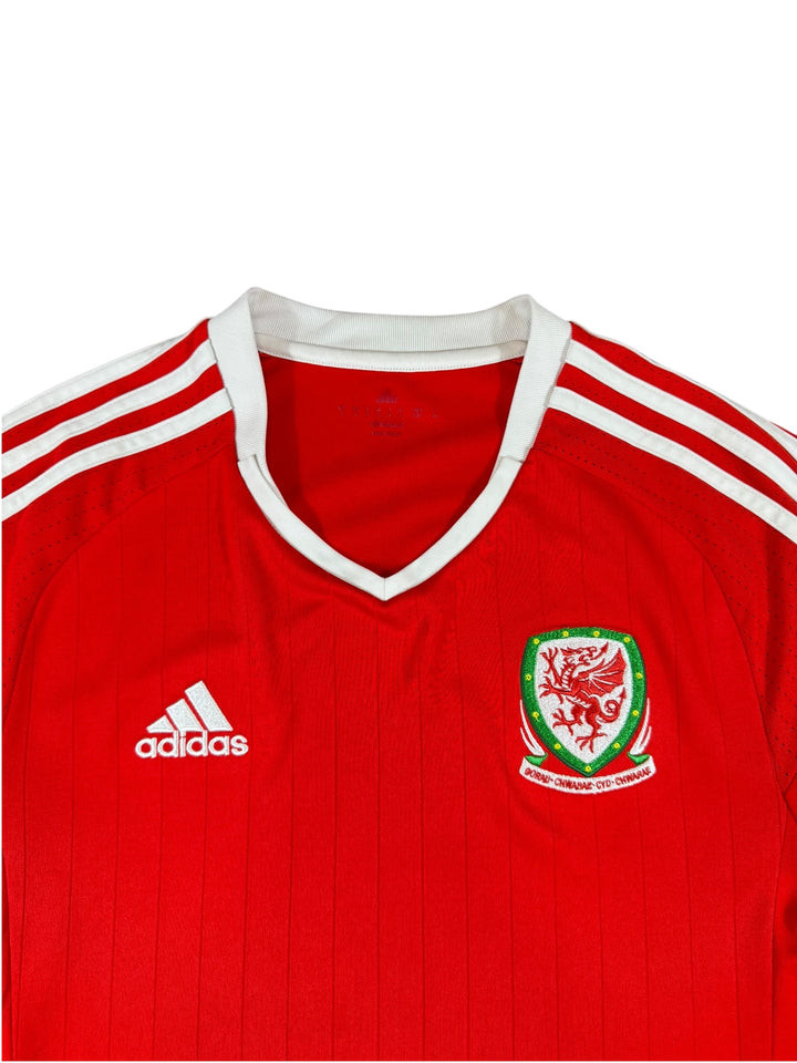 2016/17 Wales Adidas Football Shirt - 9/10 - (S)