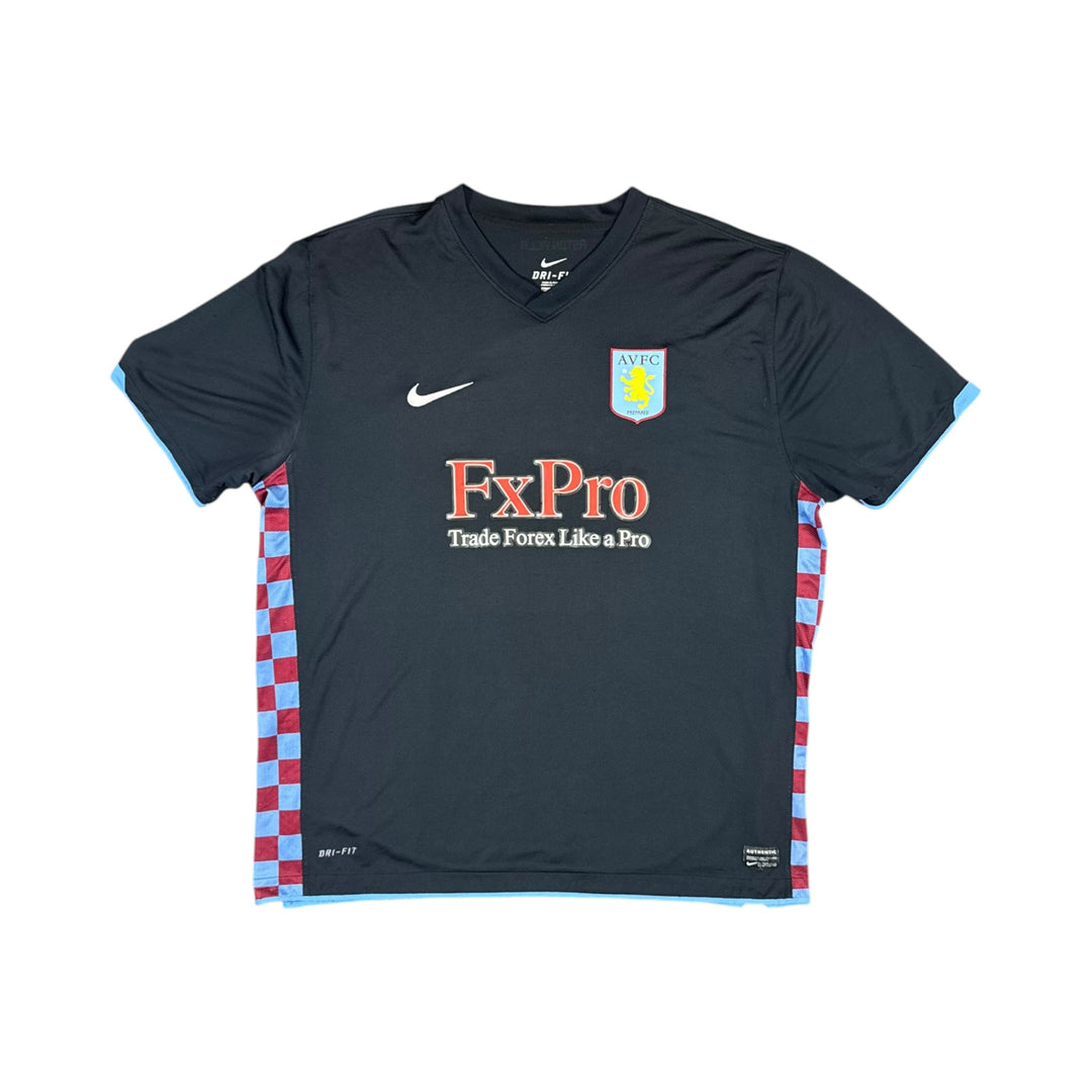 2010-11 Aston Villa Away Shirt PERTROV #19 - 8/10 - (XXL)