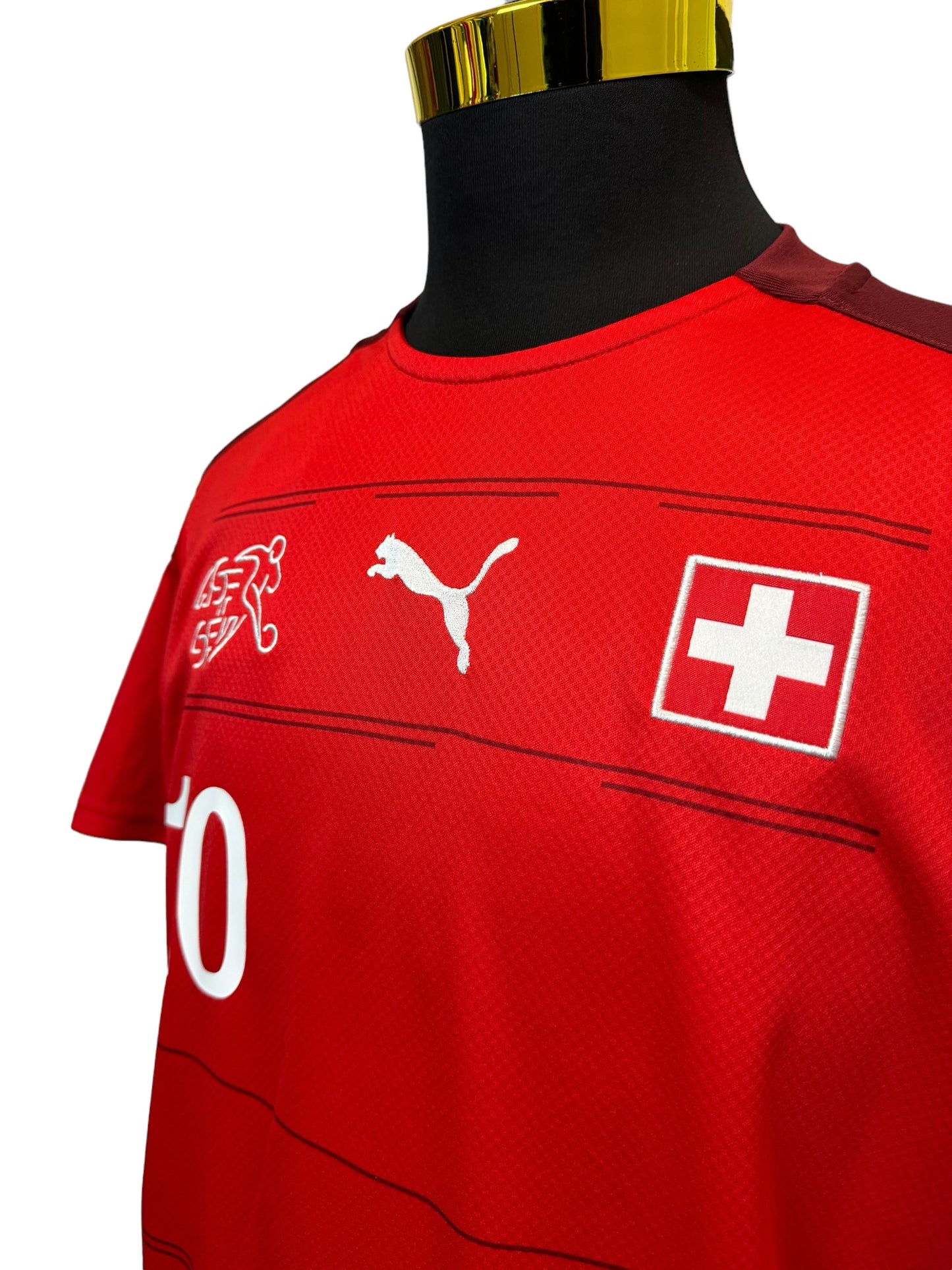 Switzerland 2020/21 #10 XHAKA Football Jersey