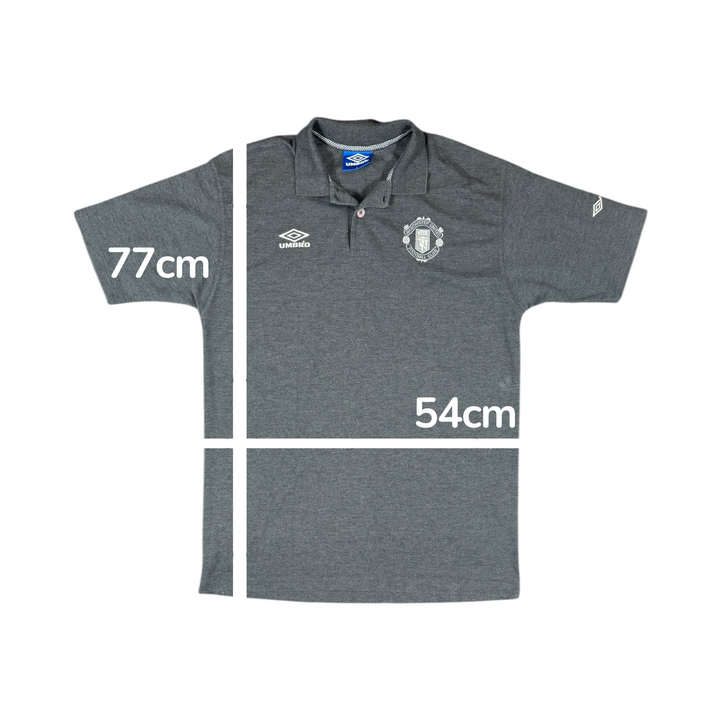 1990-00 Manchester United Training Polo Shirt - 9/10 - (L)