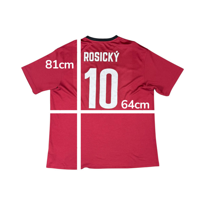 2008-09 Sparta Prague Nike Home Shirt ROSICKY #10 - 8/10 - (2XL)
