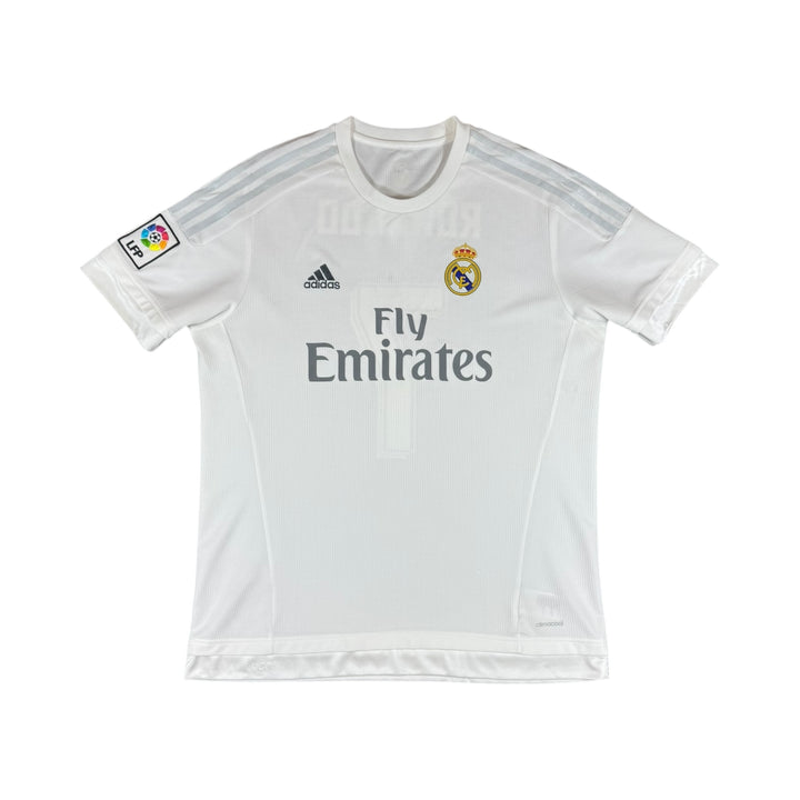 2015-16 Real Madrid Adidas Home Shirt #7 RONALDO - 8/10 - (XL)