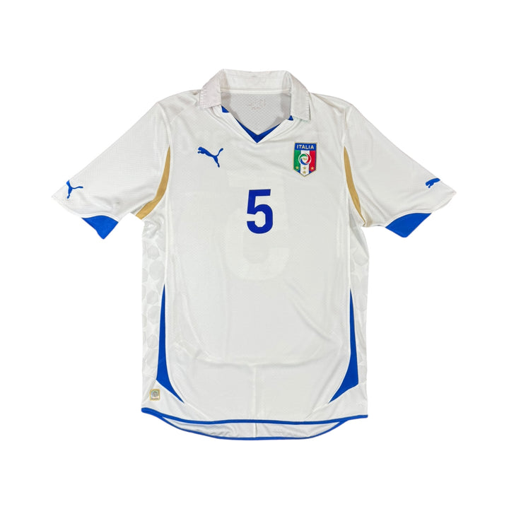 2010-12 Italy Puma Away Shirt CANNAVARO #5 - 9/10 - (M)