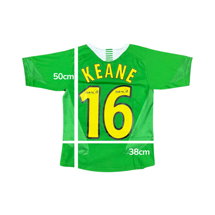 2005-06 Celtic T90 Nike Home Shirt #16 KEANE - 9/10 - (7-8 Years)