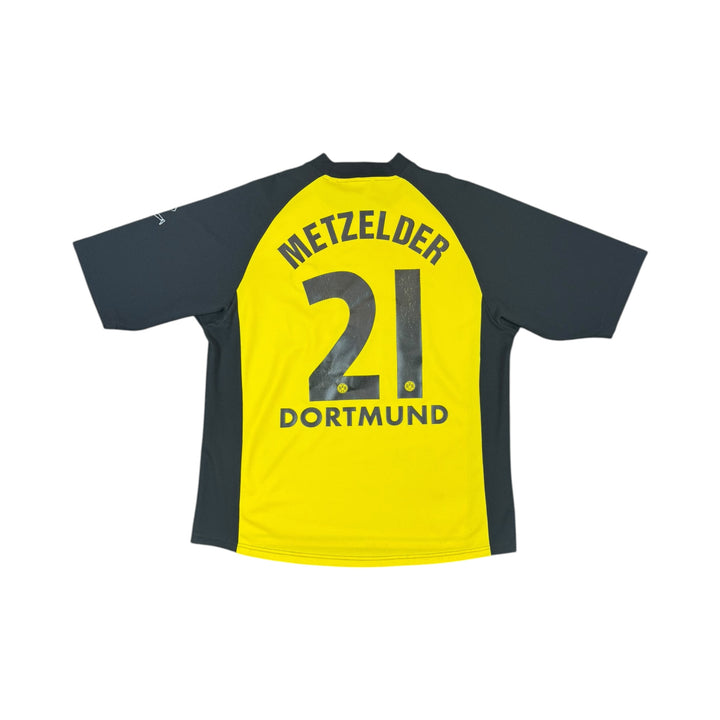 2001-02 Borussia Dortmund Home Shirt METZELDER #21 - 8/10 - (L)
