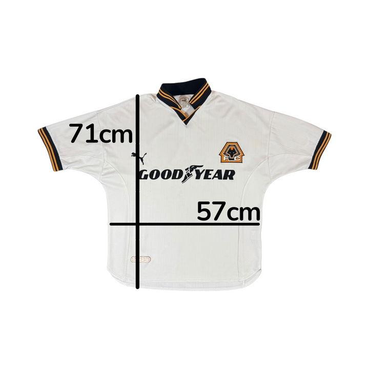 1999-00 Wolves Away Shirt - 7/10 - (L)