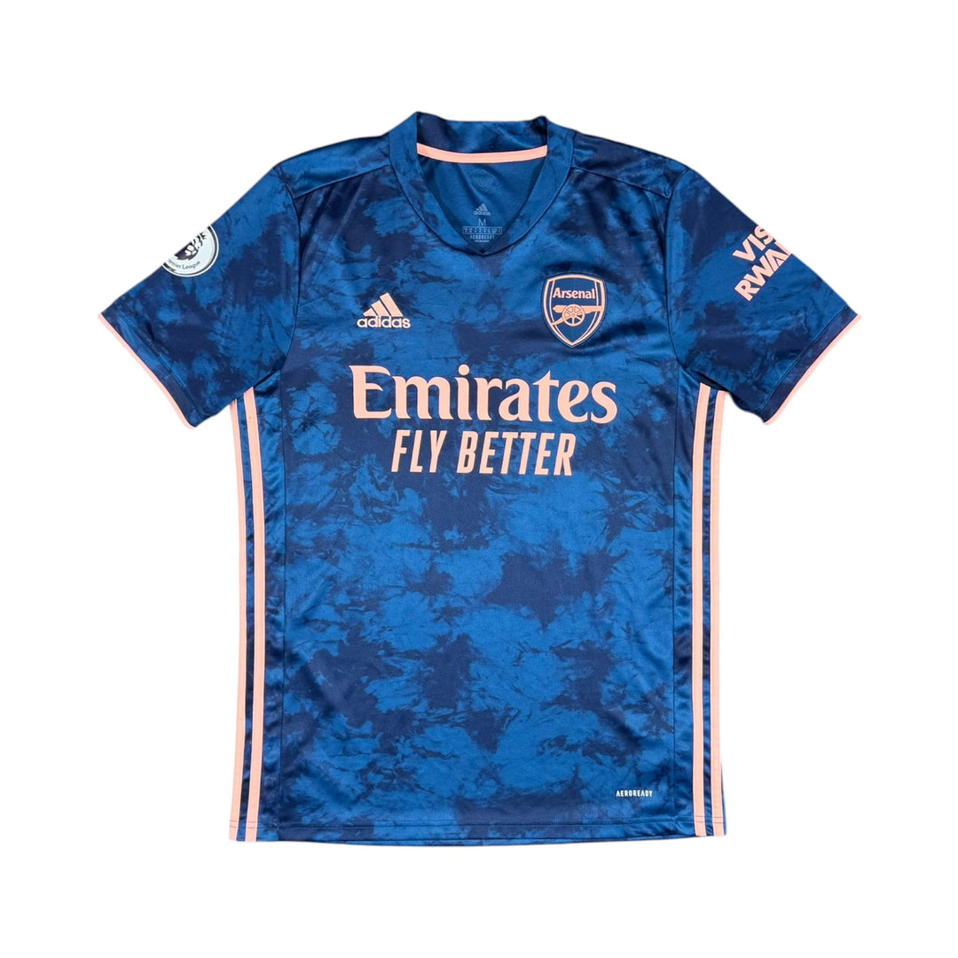 2020-21 Arsenal Adidas Third Shirt #14 AUBAMEYANG - 9/10 - (M)