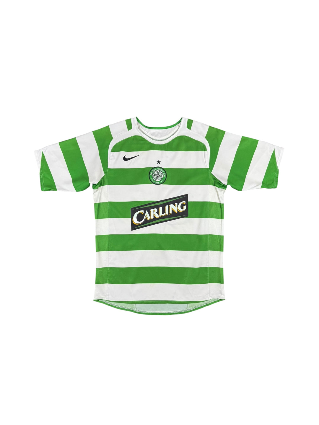 2005-06 Celtic Nike T90 Home Shirt #25 NAKAMURA - 8/10 - (L)