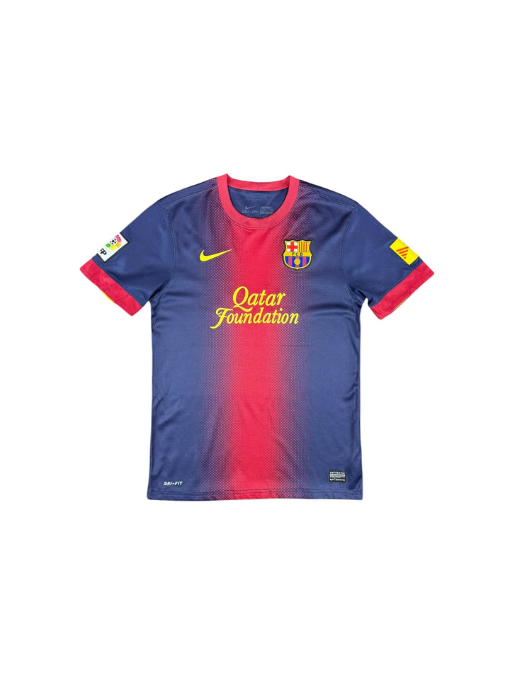 2012-13 Barcelona Nike Home Shirt #10 MESSI - 8/10 - (S)