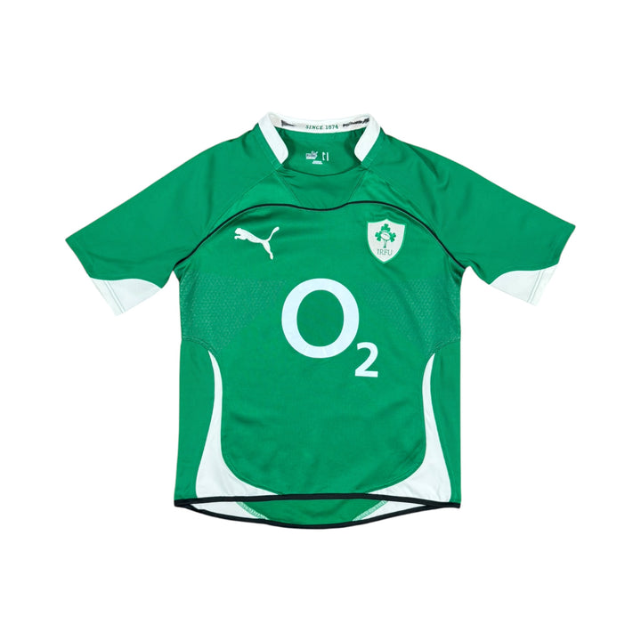 2010-11 Ireland Puma Home Rugby Shirt - 8/10 - (M)