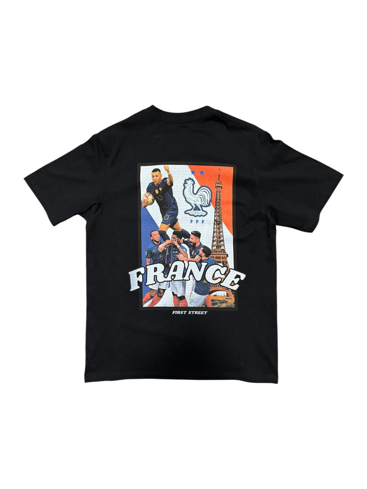 First Street France Football Tee