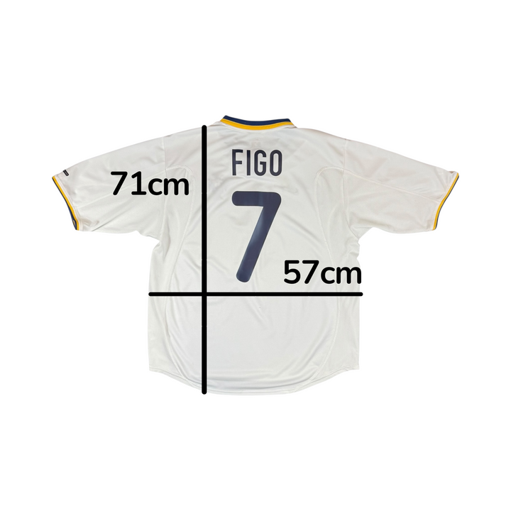 2000-02 Portugal Nike Away Shirt FIGO #7 - 9/10 - (L)