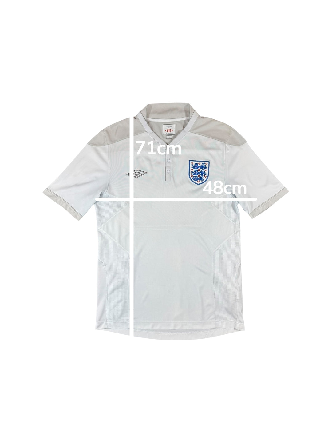 2011-12 England Umbro Training Shirt - 9/10 - (M)